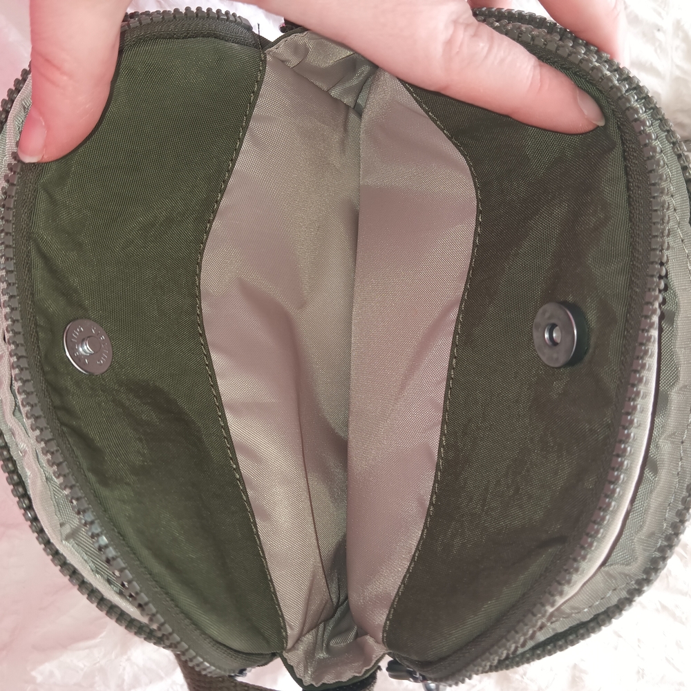 Kipling Dark Green Belt Bag - Picture 9 of 10